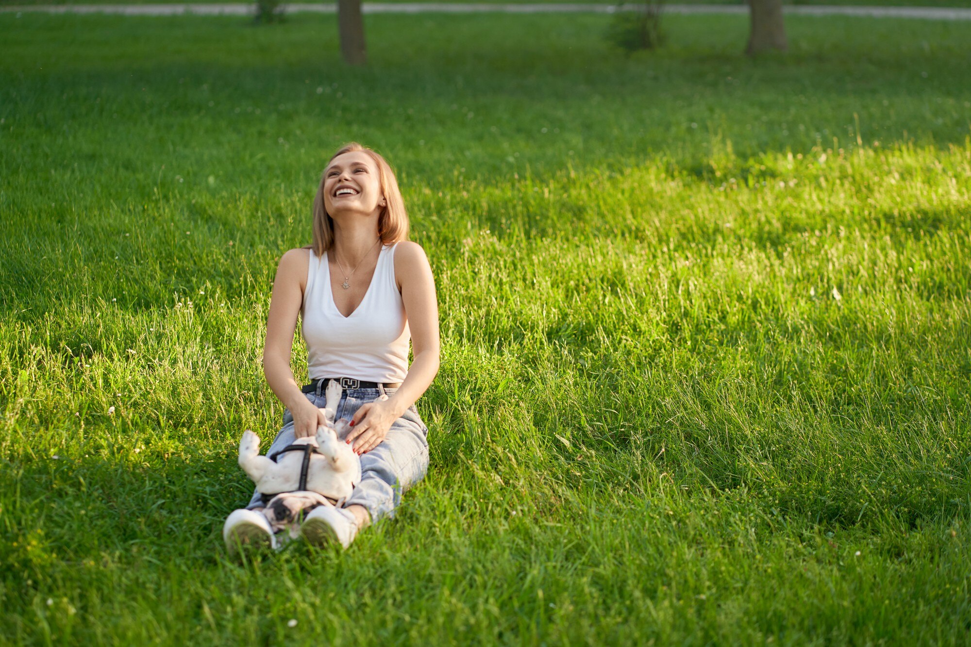 Paesaggio verde e naturale, ideale per riposare lo sguardo